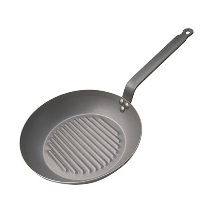 Poêle à griller - H 4,5 CM - 1,74 KG - Ø28,5 CM - Tôle d'acier - Acheteur - 001072 001072 €37.50 Poêle à griller