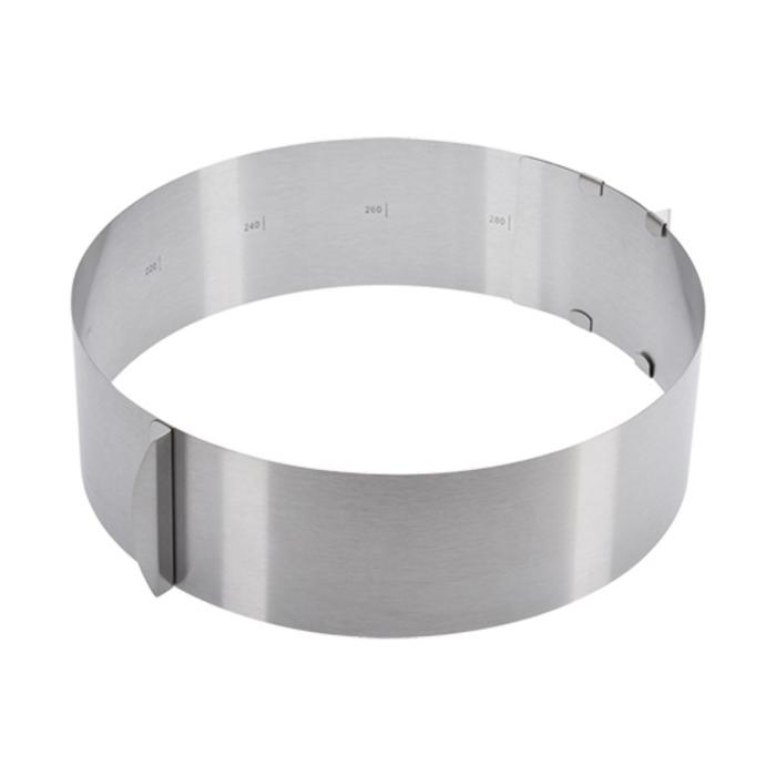 Anneau à gâteau - H 8,5 CM - 0,319 KG - Ø30 CM - inox - Westmark - 016029 016029 €13.25 Séparateur de gâteau / Anneaux