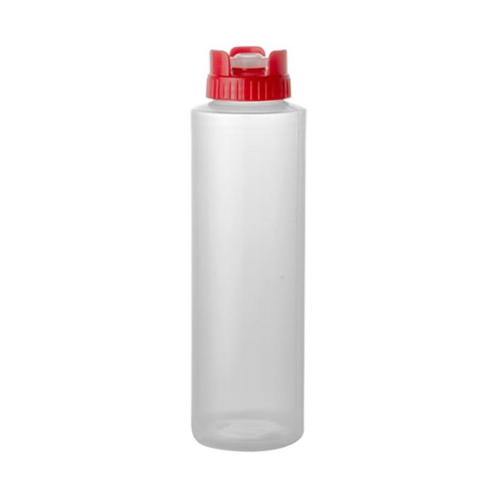 Bouteille pressée distributrice - H 20 CM - 0.034 KG - Ø5 CM - Polythène - Rouge - 0.36 Litre - 072072 072072 €1.70 Bouteilles à presser