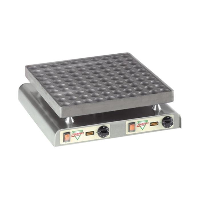 Appareil de cuisson Poffertjes - H 20 x 57 x 59 CM - 34 KG - 220-240 V - 4400 W - +0°C / +300°C - Neumärker - 308025 308025 €1,771.00 Plaque de cuisson Poffertjes