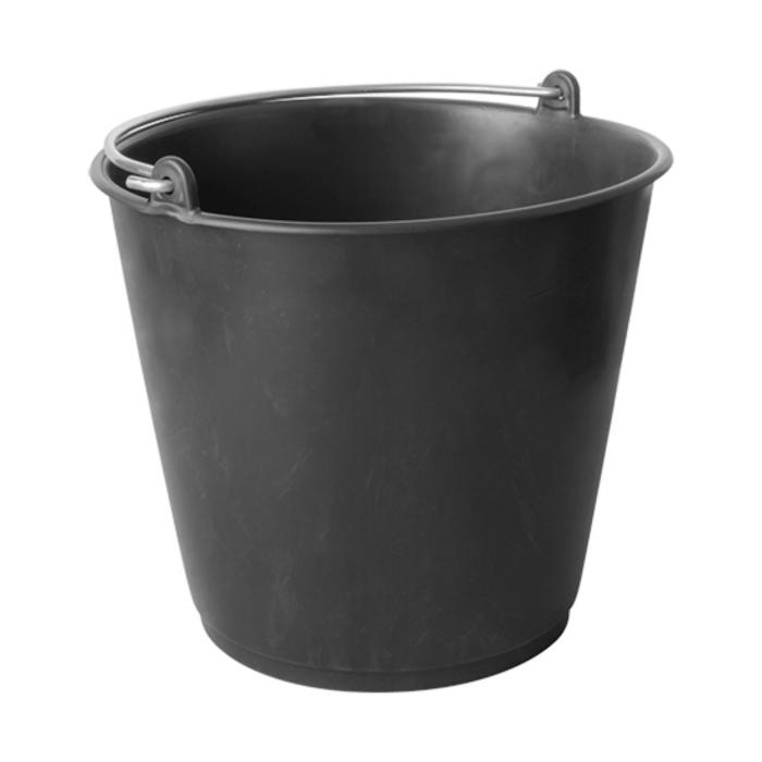 Seau - H 34 CM - 0.88 KG - Ø35 CM - Polythène - Noir - 20 L - 821002 821002 €5.65 Seaux en plastique