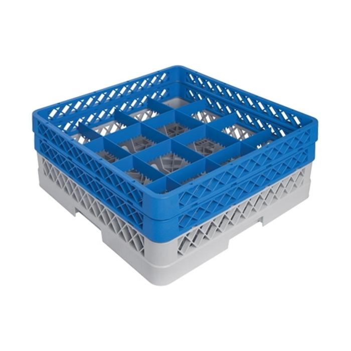 Panier bécher - H 18 x 50 x 50 CM - 0,01 KG - Polypropylène - Panier bécher - CaterRacks - CR1612 CR1612 €25.50 Paniers à vaisselle pour les verres à bec