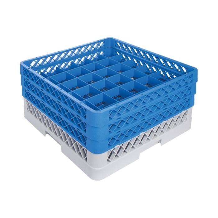 Panier bécher - H 22 x 50 x 50 CM - 0,01 KG - Polypropylène - Panier bécher - CaterRacks - CR3613 CR3613 €34.85 Paniers à vaisselle pour les verres à bec