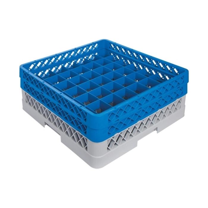 Panier bécher - H 18 x 50 x 50 CM - 0,01 KG - Polypropylène - Panier bécher - CaterRacks - CR4912 CR4912 €29.75 Paniers à vaisselle pour les verres à bec