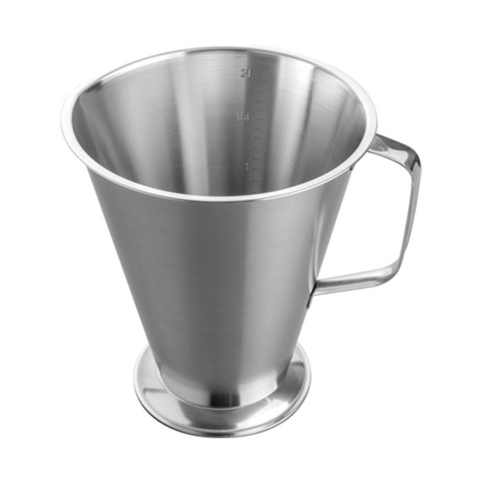 Gobelet de mesure - 0,38 KG - acier inoxydable 18/08 - 2 litres - 055012 E055012 €22.60 Tasses à mesurer