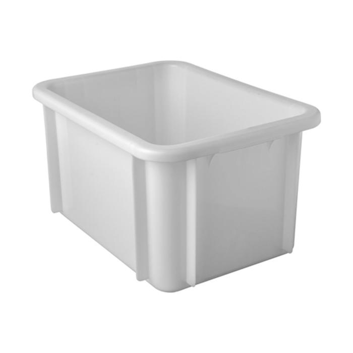 Conteneur empilable - H 21,5 x 39,5 x 29,5 CM - 0,862 KG - Polypropylène - Blanc - 15 litres - - -20°C / +110°C - 059051 E059051 €19.85 Bacs empilables