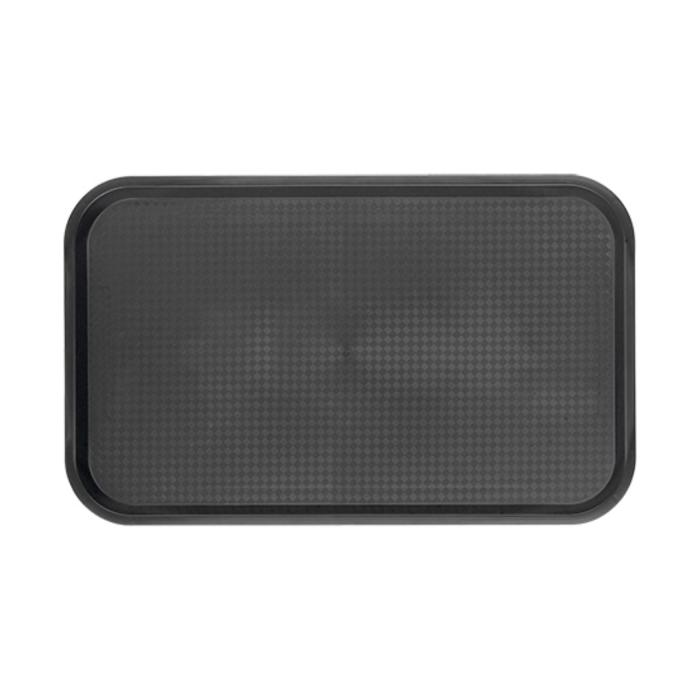 Plateau - 1/1 GN - H 2 x 52 x 32,5 CM - Polypropylène - Noir - Caterchef - 430175 E430175 €3.95 Plateaux de buffet