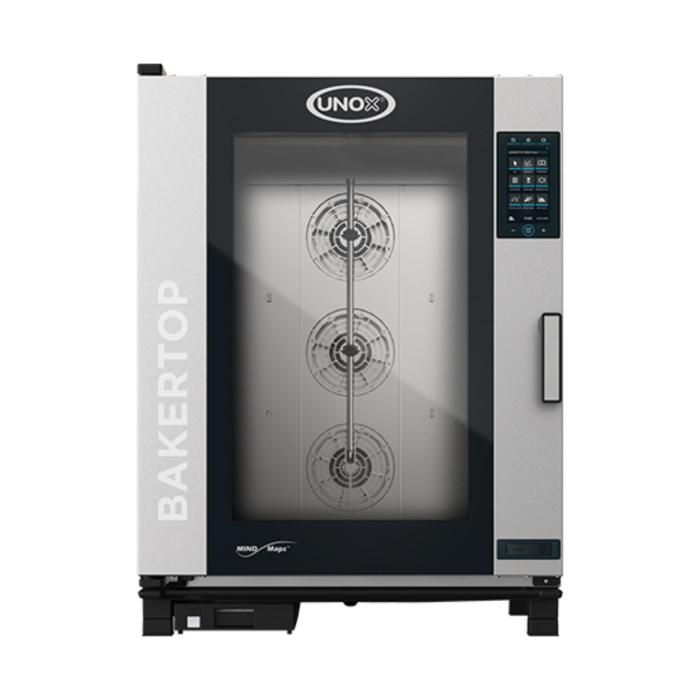 Bakertop Mindplus - H 116.3 x 86 x 96.7 CM - 148 KG - 380 - 415 - Sans - Prise V - 21000 W - Inox - +30°C / +260°C - Unox - 596444 E596444 €9,497.25 Four mixte