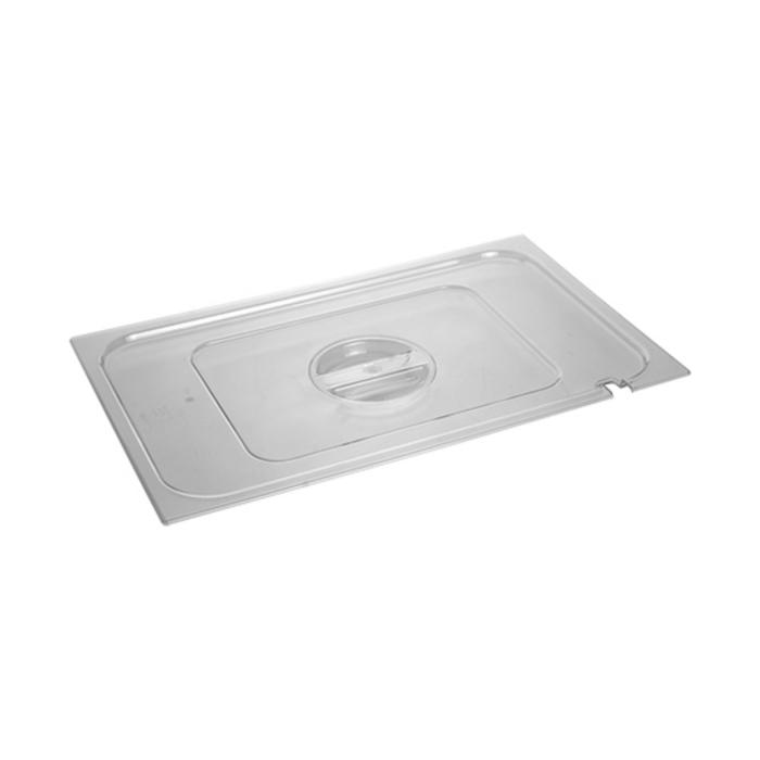Couvercle Gastronorm - 1/1 GN - 53 x 32,5 CM - Polycarbonate - Transparent - -100°C / +100°C - Avec logement pour cuillère - Caterchef - 953015 E953015 €8.95 Bacs gn plastique