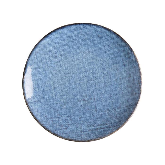 Assiette - 6 pièces - Bleu - Porcelaine - Ø 23 x H 2.2 CM - Olympia FU221 €97.51 Assiettes