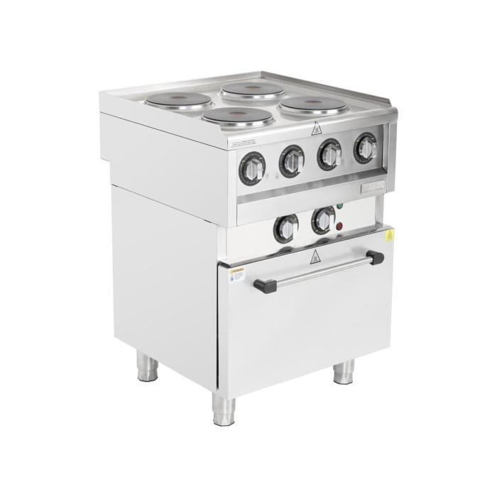 Table de cuisson - Four à convection - 1/1 GN - Buffalo SA808 €1,956.60 Cuisinière électrique avec four