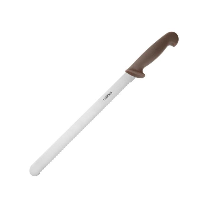 Couteau de chef - Marron - acier inoxydable - Hygiplas FX118 €12.49 Couteaux