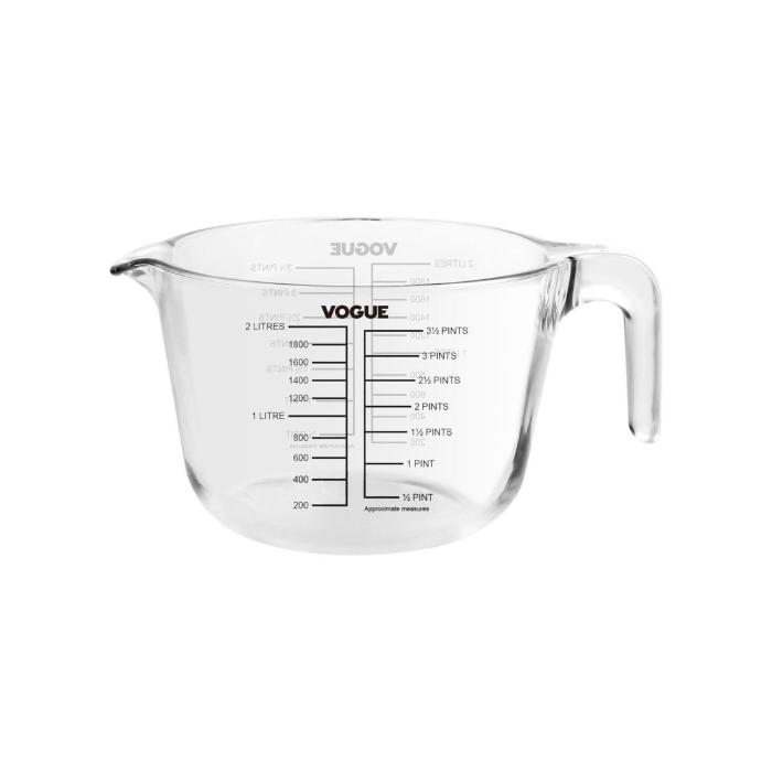 Broc à mesurer - 2 L - Verre - Vogue DP118 €26.91 Tasses à mesurer