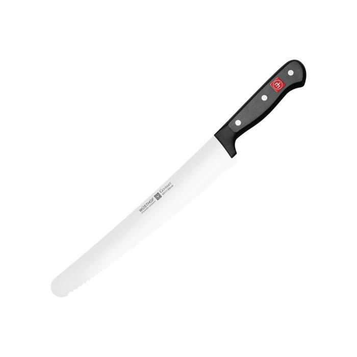 Couteau à pâtisserie - Noir/Argent - Acier au carbone - Wüsthof FE194 €97.99 Couteaux