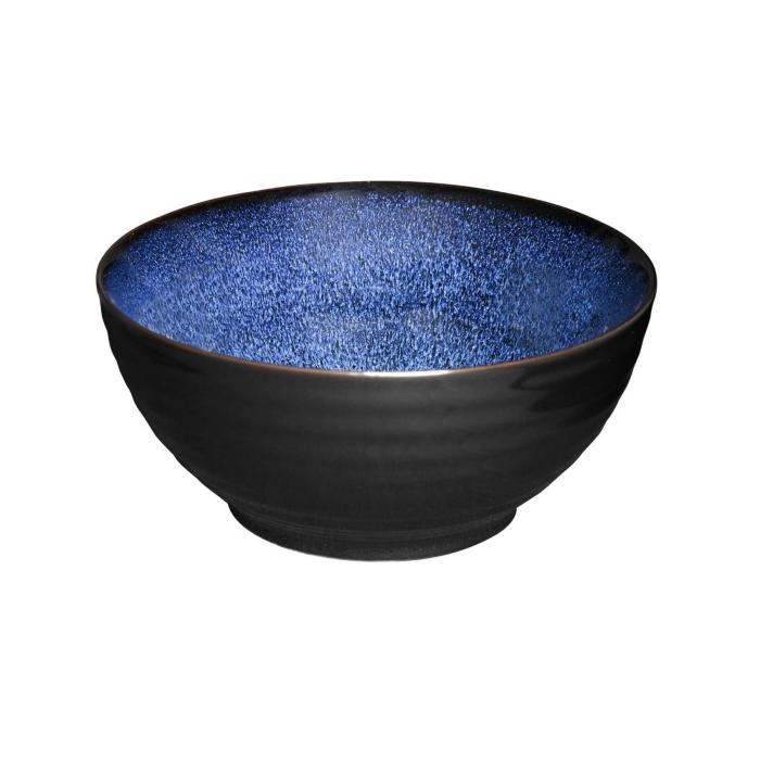 Bol à pied - 4 pièces - 158 CL - Bleu - Grès - Olympia DZ776 €69.99 Schalen
