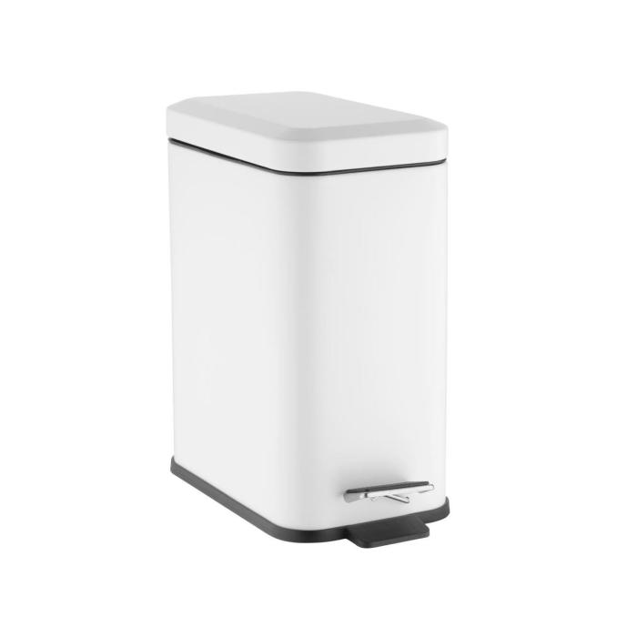 Poubelle - Blanc - Acier peint par poudrage - Jantex HT475 €15.59 Poubelles