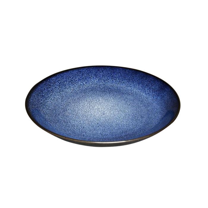 Assiette - 4 pièces - Bleu - Grès - Ø 25,5 x H 4,3 CM - Olympia DZ778 €66.99 Assiettes