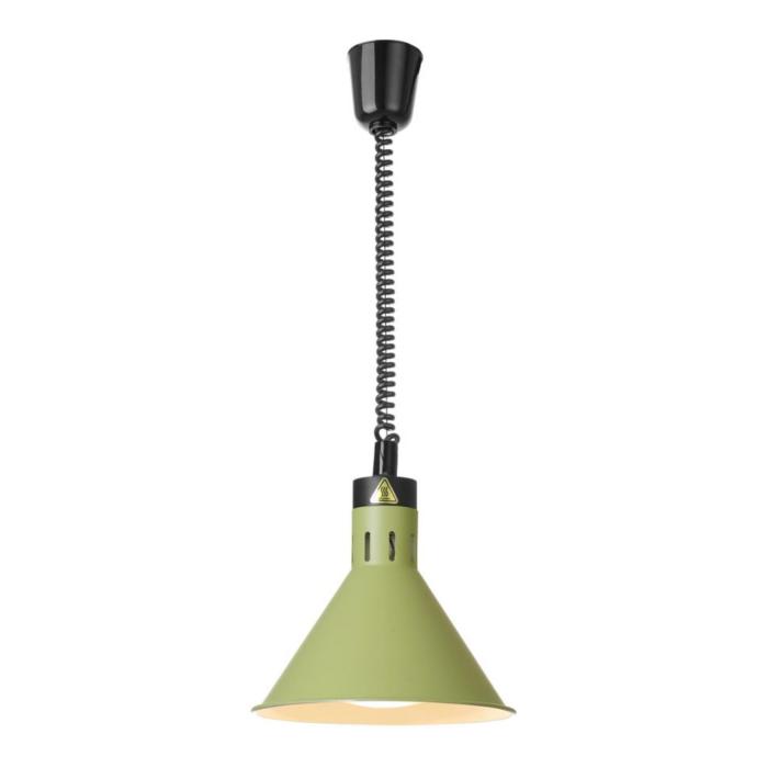 Lampe chauffante - Réglable - Conique - Vert - 230V - Hendi H273920 €65.50 Lampe chauffante