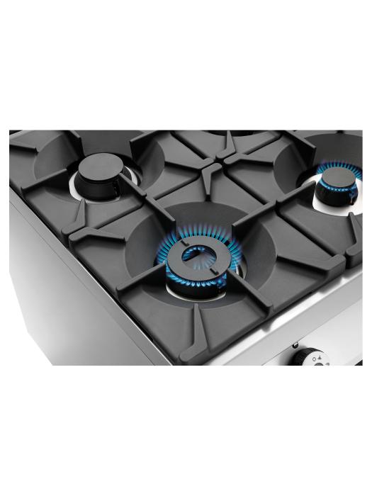 Cuisinière à gaz - Four électrique - 6 feux - Bartscher - 2952481 2952481 €5,324.00 Ligne Bartscher 900