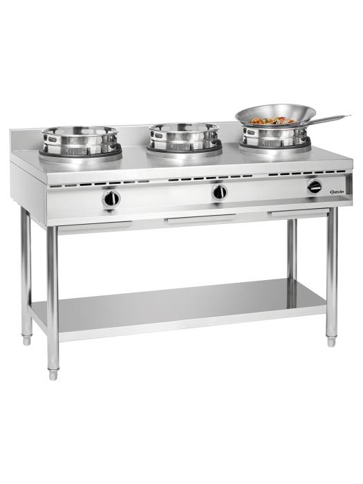 Cuisinière à gaz Wok - 3 Brûleurs - Bartscher - 1053103 1053103 €2,539.00 Plaque de cuisson au gaz