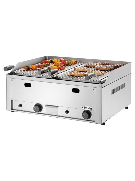 Gril à lave - Gaz - 2 Zones - 8 kW - Bartscher - 2006601 2006601 €1,086.75 Gril en pierre de lave