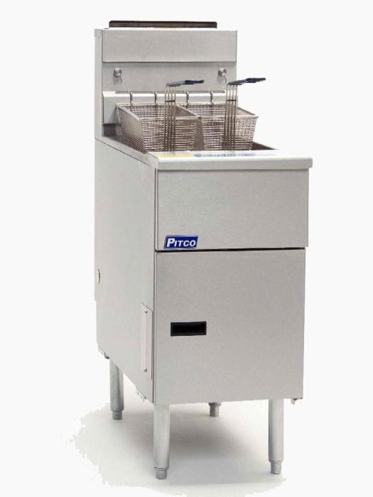 Friteuse SG14S - Aardgas - Nederlandse Uitvoering - 23 L - Pitco SG14S-A-NL €3,749.00 Friteuses Gas
