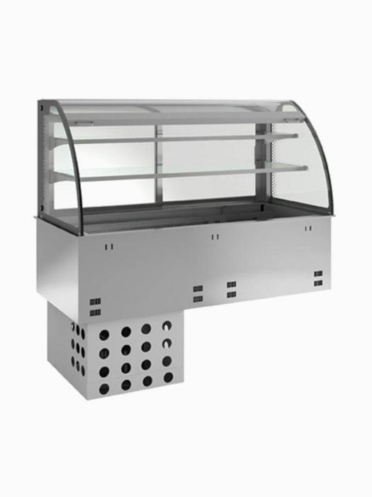 Gesloten uitstal vitrine - Kuipelement - 2 Niveaus - Gekoeld - Geventileerd - Diamond - DPA/TVA215 DPA/TVA215 €4,650.00 Drop in koud
