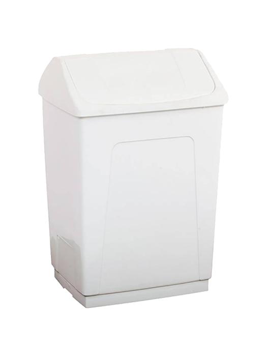 Conteneur à déchets - H 62 x 42 x 32 CM - 2,35 KG - Blanc - 55 litres - Denox - 600072 E600072 €21.50 Poubelles