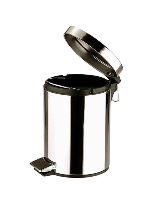 Poubelle à pédale - H 27 CM - 0,73 KG - Ø17 CM - inox - 3 L - 861600 E861600 €8.50 Poubelles