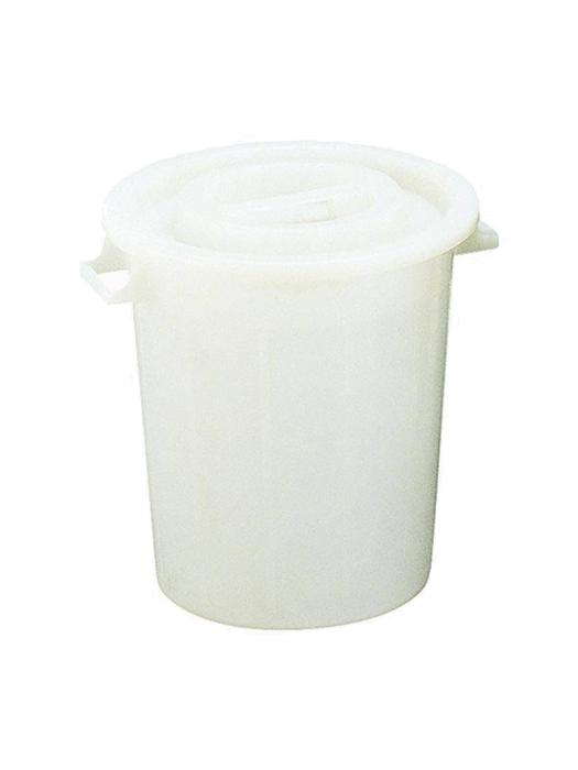 Conteneur alimentaire - H 64 CM - 5 KG - Ø46.5 CM - polyéthylène - Blanc - 75 Litre - Standard - 956002 E956002 €25.00 Poubelles