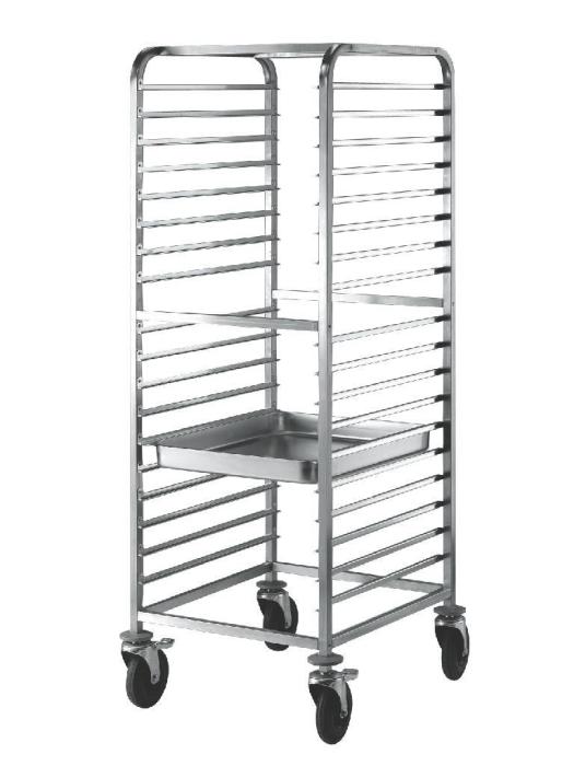 Regaalwagen - 20 x 2/1 GN - RVS - Diamond - CG220/B CG220/B €457.50 Regaalwagens