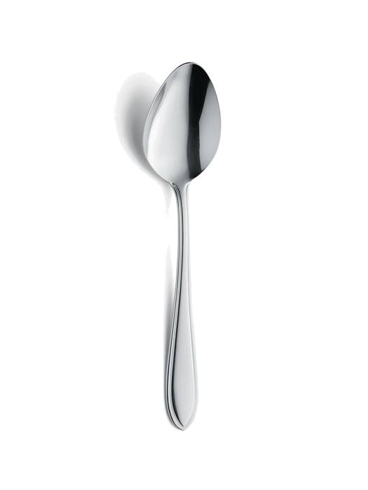 Cuillère de table - Point Filet - 12 pièces - 20.5 CM - Argenté - RVS - Amefa - 090000B000325 090000B000325 €16.99 Cuillères de table
