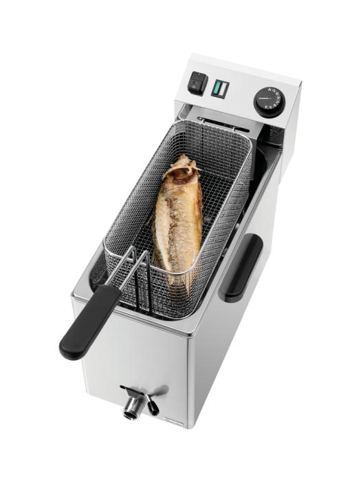 Friteuse - 8 Litres - Robinet de vidange - 230V - Bartscher - 165530 165530 €429.00 Friteuses 230 volts