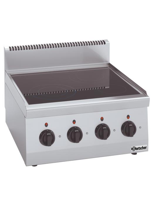 Cuisinière - 4 Foyers - Céramique - Bartscher - 131850 131850 €2,149.00 Bartscher 600 ligne