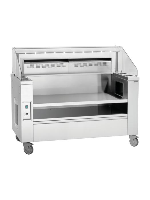 Station de cuisson - 3 appareils - Sur roulettes - H 126,3 x 152 x 77 cm - - Bartscher - 107290 107290 €10,594.00 Gril électrique