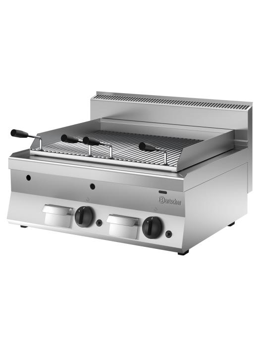 Lavagrill - Gas - 2 Zones - 14 kW - Bartscher - 1151593 1151593 €2,345.23 Lavasteen grill