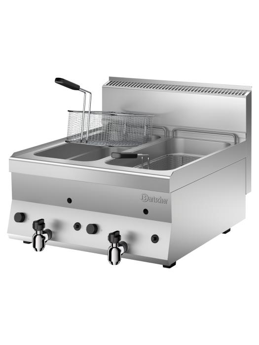 Friteuse à gaz - 2 x 8 litres - Bartscher - 1152113 1152113 €3,449.00 Friteuses à gaz