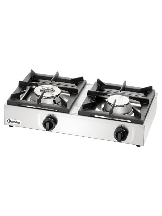 Gasbrander - 2 pits - Bartscher - 1058503 1058503 €1,101.75 Gas kookplaat