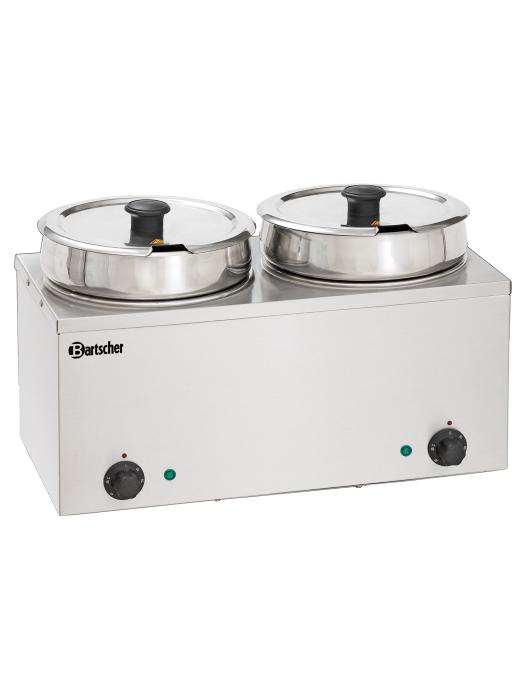Bain-Marie - Rond - 2 x 6,5 litres - Bartscher - 606065 606065 €349.00 Table-top bain marie