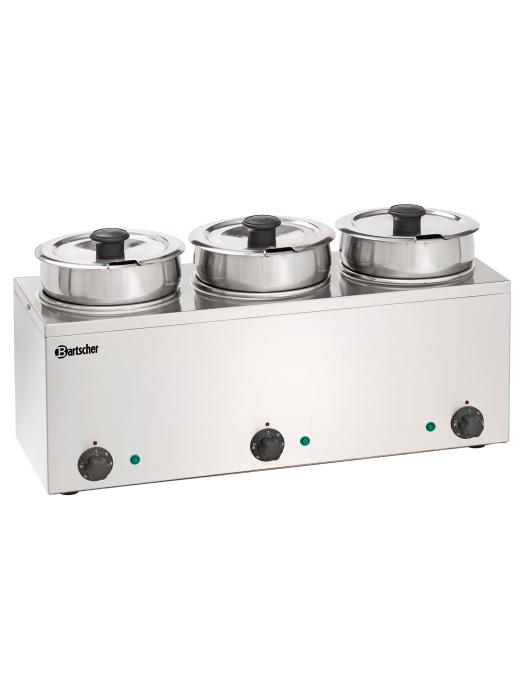 Bain-Marie - Rond - 3 x 3,5 litres - Bartscher - 607035 607035 €409.00 Table-top bain marie