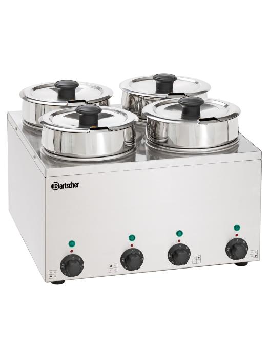 Bain-Marie - Rond - 4 x 3,5 litres - Bartscher - 608035 608035 €469.00 Table-top bain marie