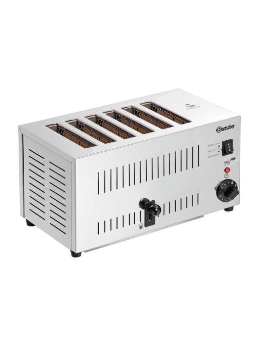 Grille-pain - 6 fentes - Inox - Bartscher - 100197 100197 €194.25 Tosti / grille-pain