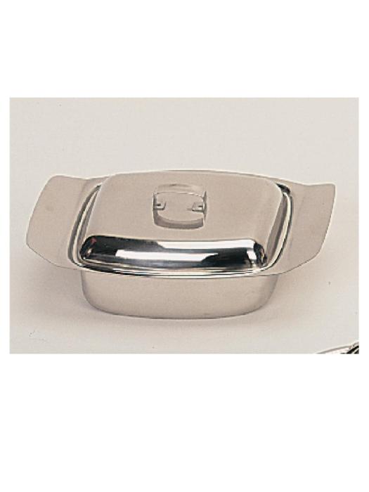 Botervloot - H 6 x 18.5 x 11.5 CM - RVS - P334 P334 €9.39 Eierdoppen