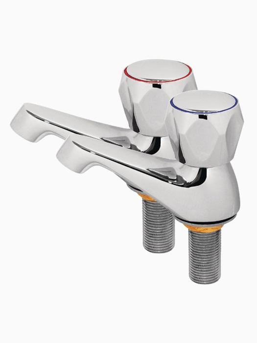 Robinets lave-mains - 2 pièces - H 11,8 x 4,8 x 11,8 CM - Vogue - P090 P090 €38.20 Mélangeurs