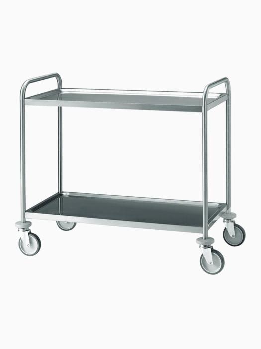 Chariot de service - 2 niveaux - inox - Diamant - CR2/100B CR2/100B €309.00 Chariots de service