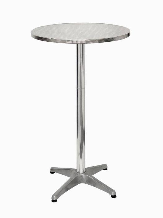 Debout - Ø 60 x H 105 x 60 CM - Inox/Aluminium - Bolero - U502 U502 €89.99 Tables de restauration