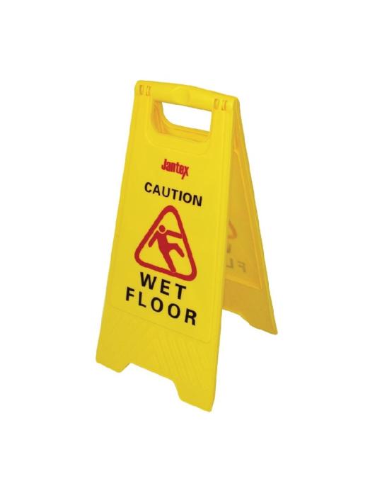 Panneau d'avertissement - Sol humide - H 64 CM - Plastique - Jantex - L416 L416 €14.29 Signes d'alerte
