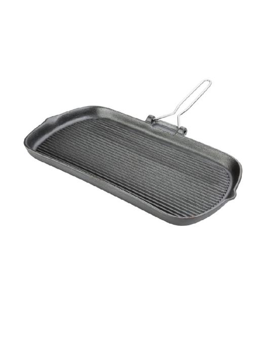 Grillpan - H 3.7 x 22.9 x 38.1 CM - Gietijzer - Vogue - K417 K417 €25.56 Losse grill/bakplaten