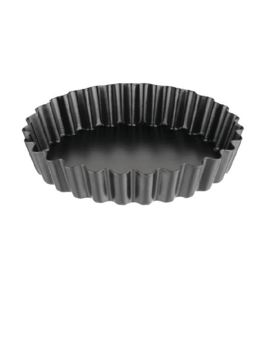 Moule à quiche - 3 pièces - Ø 10 x H 2 CM - Acier carbone - Vogue - CW991 CW991 €4.99 Moules à pâtisserie