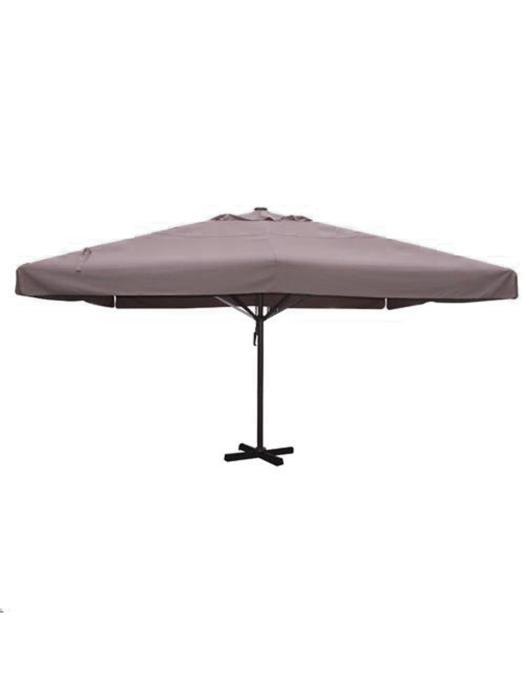 Parasol de marché Karin - Taupe - H 394 x L 500 x P 500 cm - G-Line 60400 €669.00 Parasols de restauration